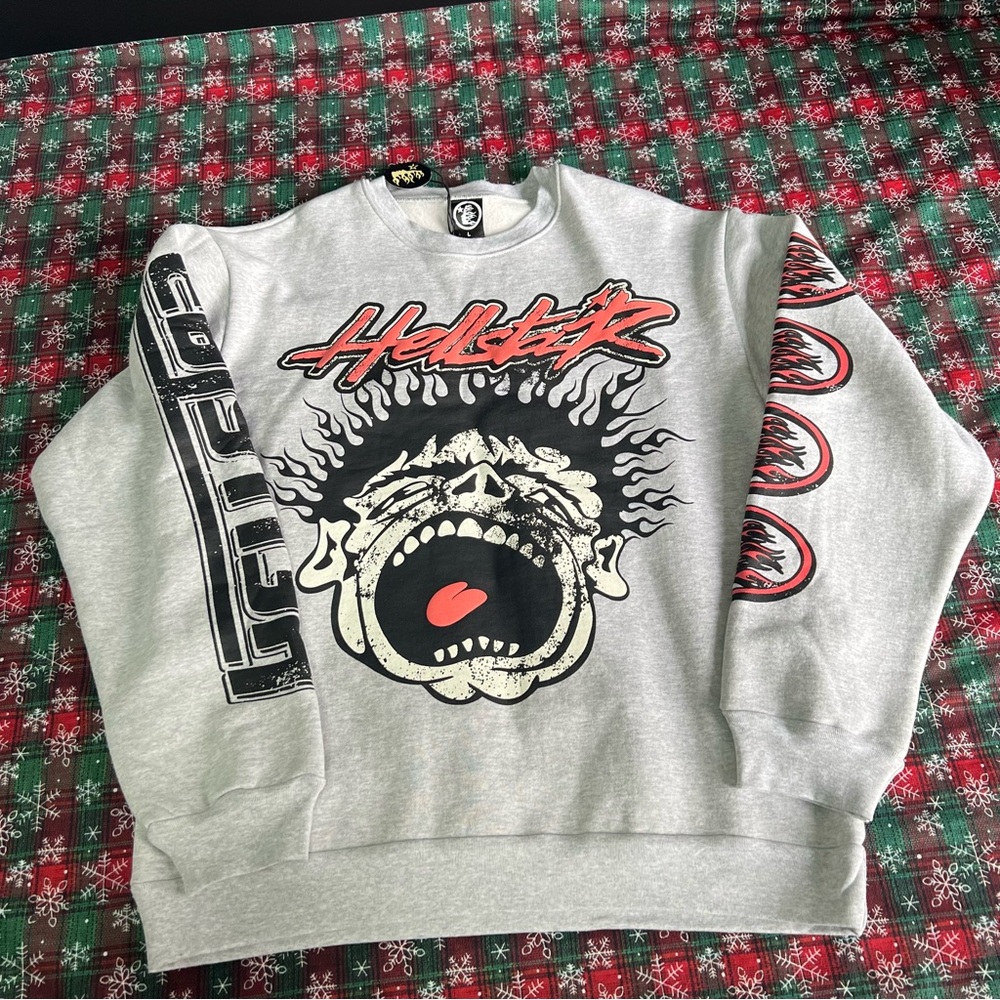 Hellstar Records Capsule Crewneck Sweatshirt